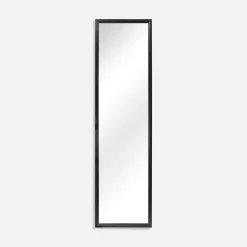 Lustro wiszące czarne 30x120 cm