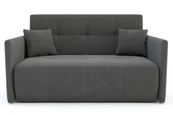 Mała sofa 144 cm grafit LEO III