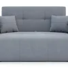 Mała sofa 126 cm szara LEO II