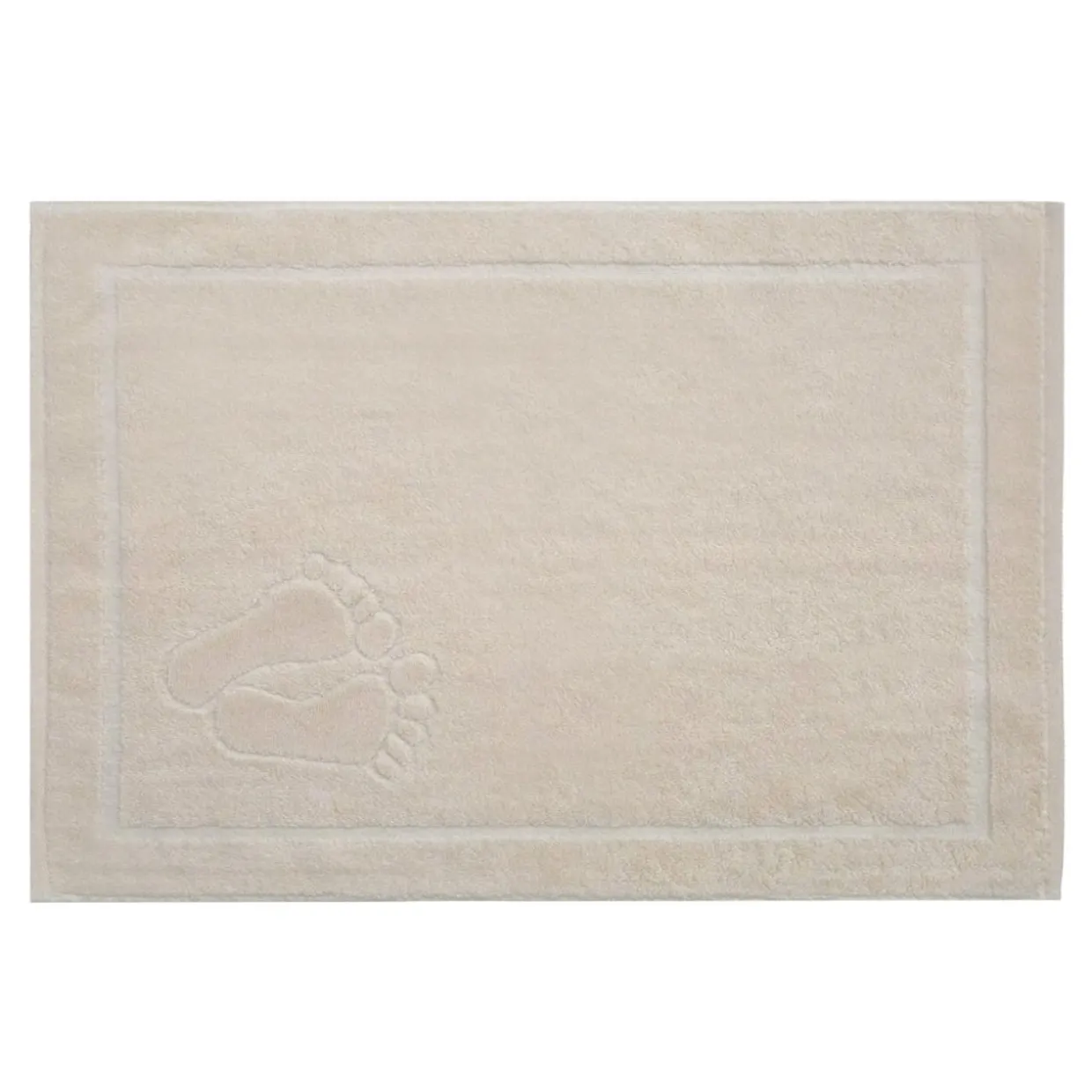 Mata łazienkowa STOPKI beż 50x70 cm