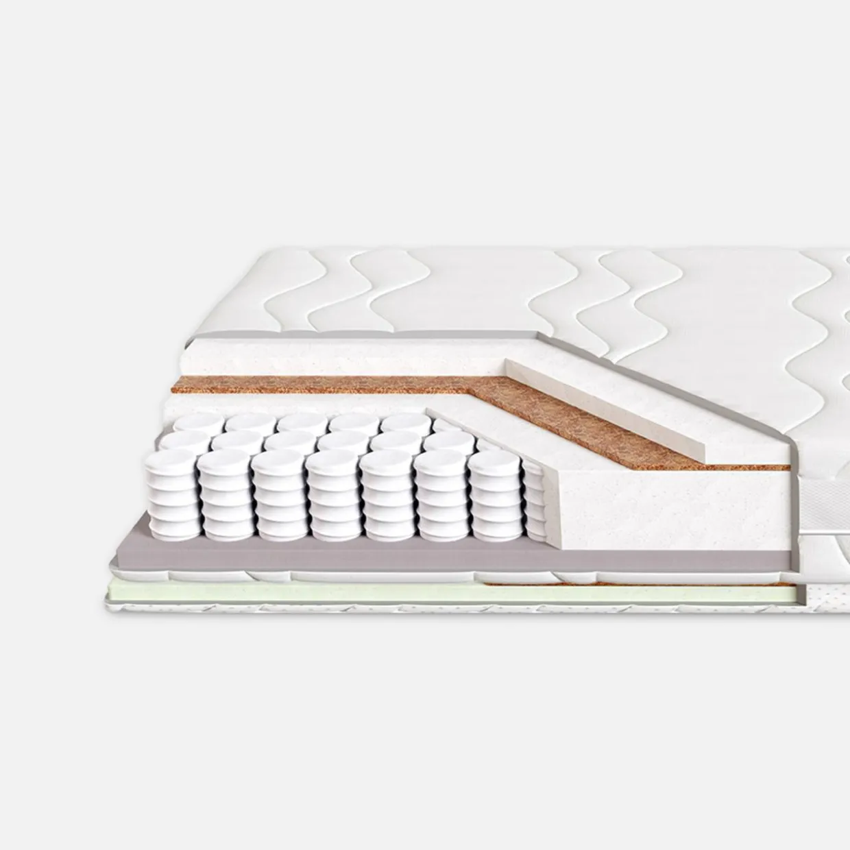 Materac z kokosem NIMBO SUNNY 160x200