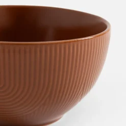 Miska ceramiczna brązowa PAPILAR 480 ml