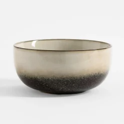 Miska ceramiczna brązowo-beżowa ZORA 690 ml