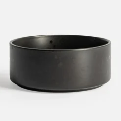 Miska ceramiczna czarna CARBONO 680 ml
