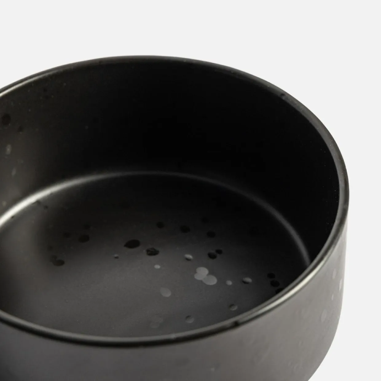 Miska ceramiczna czarna CARBONO 680 ml