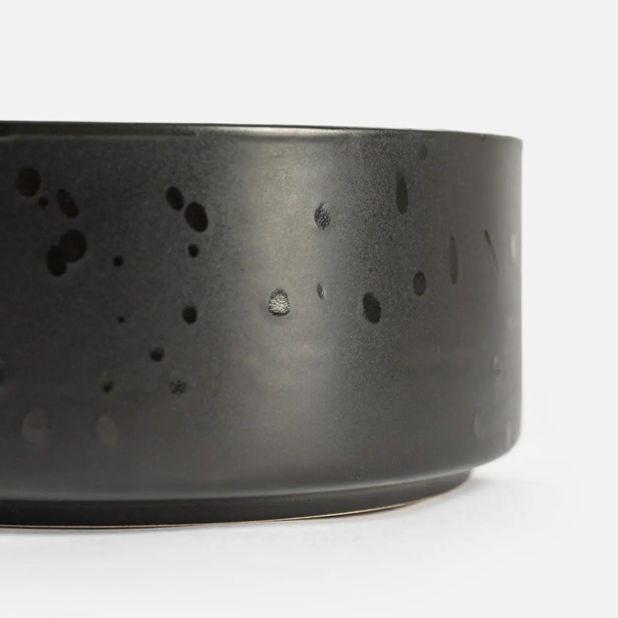 Miska ceramiczna czarna CARBONO 680 ml