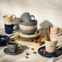 Miska ceramiczna kremowa MATTE 680 ml