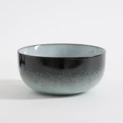 Miska ceramiczna szaro-brązowa MALAM 690 ml