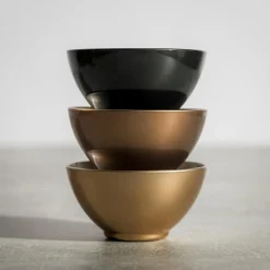 Miska śniadaniowa czarna FLASHY BLACK 500 ml