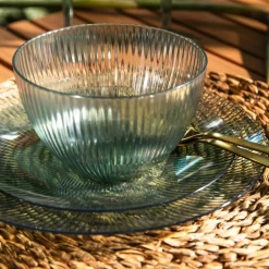 Miska piknikowa niebieska 850 ml