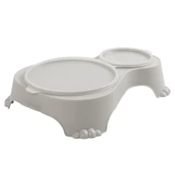 Miska podwójna dla psa lub kota z pokrywką SALLY