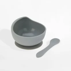 Miska silikonowa z łyżką MIX