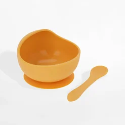 Miska silikonowa z łyżką MIX
