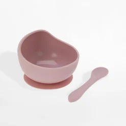 Miska silikonowa z łyżką MIX