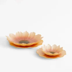 Miska szklana kwiat 15 cm