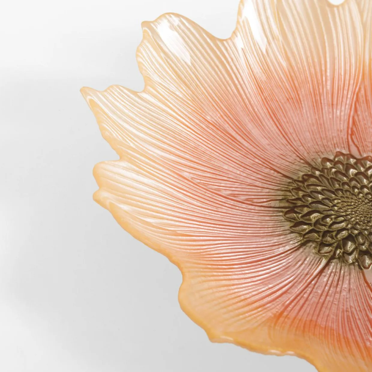 Miska szklana kwiat 30 cm