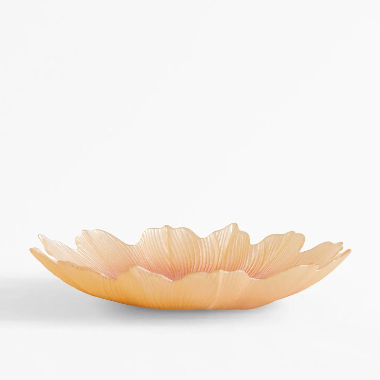 Miska szklana kwiat 30 cm