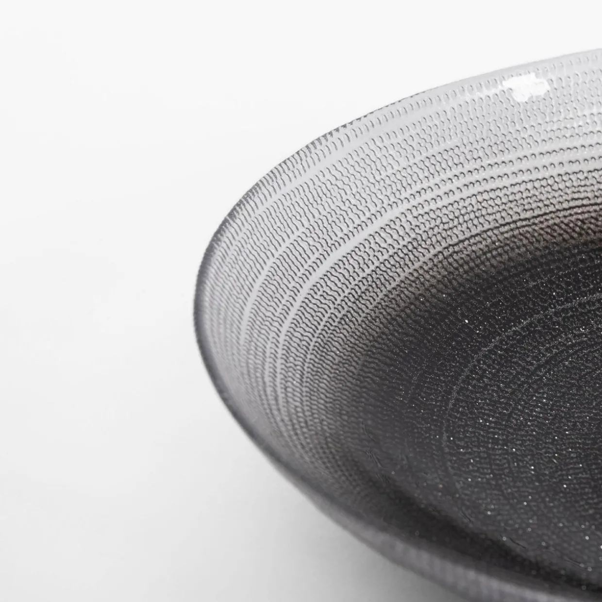 Miska szklana ombre 30 cm