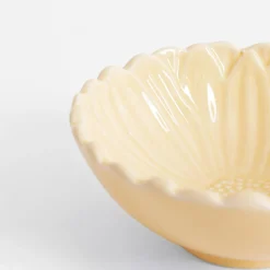 Miska żółta kwiatek 180 ml