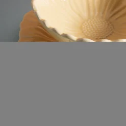 Miska żółta kwiatek 500 ml