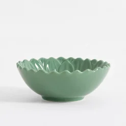 Miska zielona kwiatek 500 ml