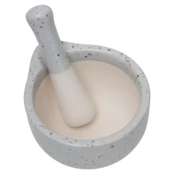 Moździerz z tłuczkiem z kamionki