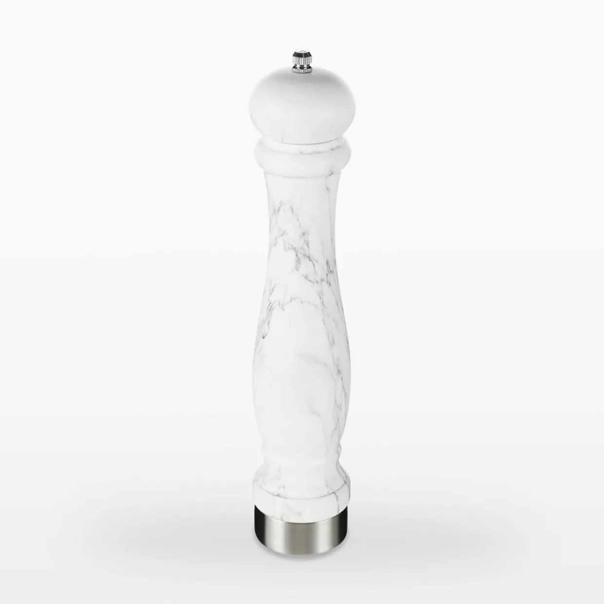 Młynek marmurowy do pieprzu i soli 31 cm