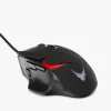 Mysz gamingowa czarna z podświetleniem V-360 VARR VGM0360