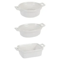 Naczynia do zapiekania 3 szt. MIX