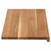 Nakładka na blat kuchenny dębowa 50x35x2 cm