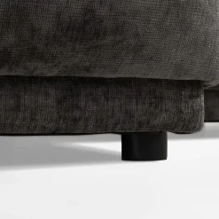 Narożnik 320 cm ciemnoszary CHANI lewy