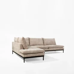 Narożnik beżowy LAULER lewy