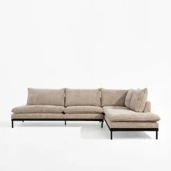 Narożnik beżowy LAULER prawy