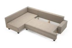 Narożnik beżowy MEDISON lewy