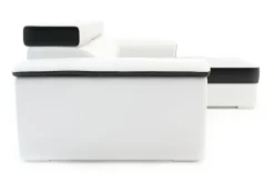 Narożnik biało-czarny AVERSA prawy