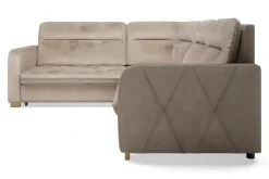 Narożnik ciemnobeżowy SOLAR lewy