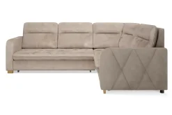 Narożnik ciemnobeżowy SOLAR prawy