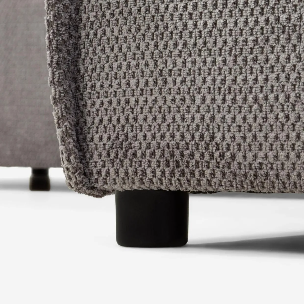 Narożnik ciemnoszary TILIA pojemnik prawy