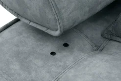 Narożnik elektrycznie rozkładany szary SELEDO L prawy