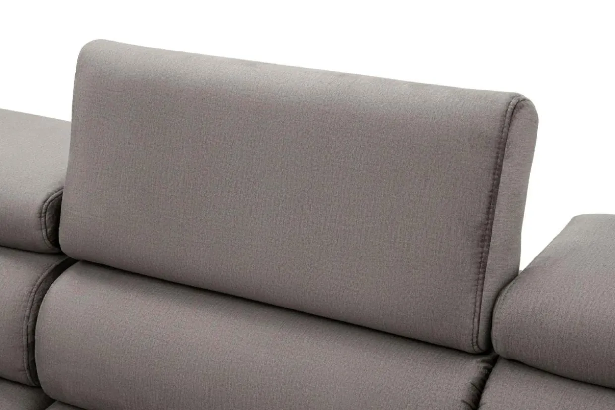 Narożnik elektrycznie rozkładany brązowy PALLADIO L lewy