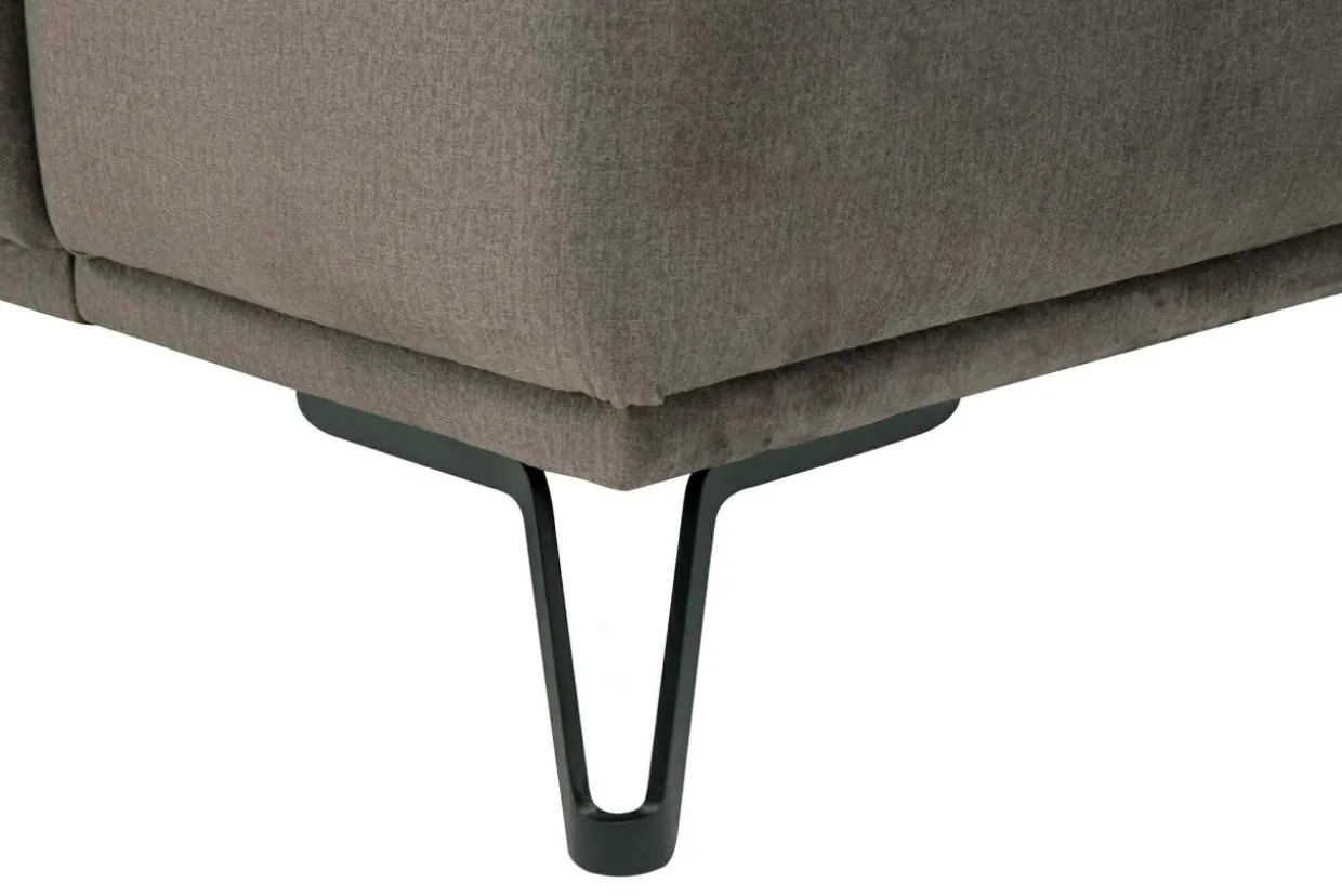 Narożnik elektrycznie rozkładany brązowy PALLADIO L lewy