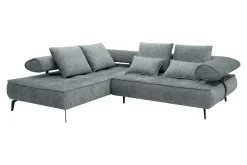 Narożnik elektrycznie rozkładany szary SELEDO L lewy