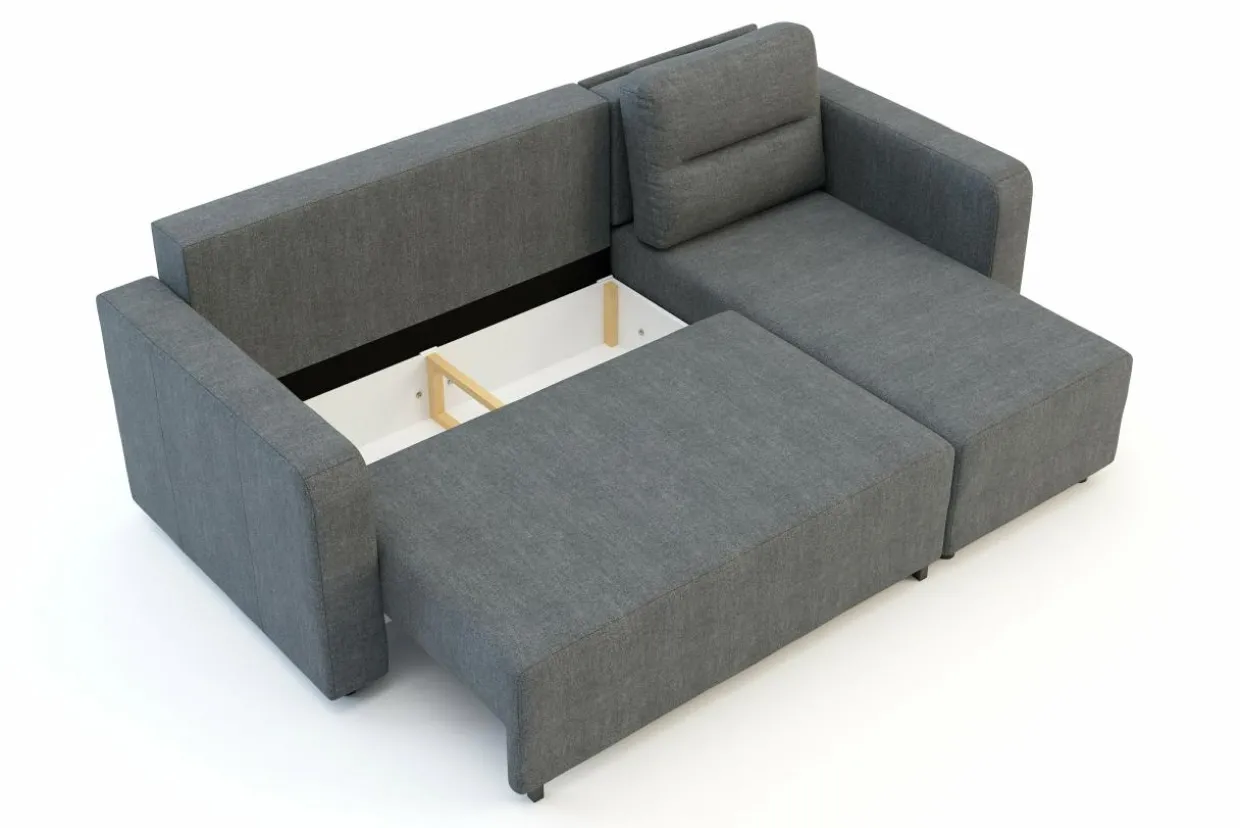 Narożnik grafitowy AULLA NEW