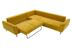 Narożnik musztardowy QUATTRO prawy