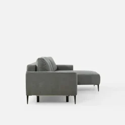 Narożnik na wysokich nóżkach rozkładany CUSTOM III prawy