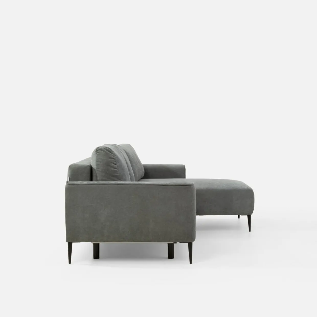 Narożnik na wysokich nóżkach rozkładany CUSTOM III prawy