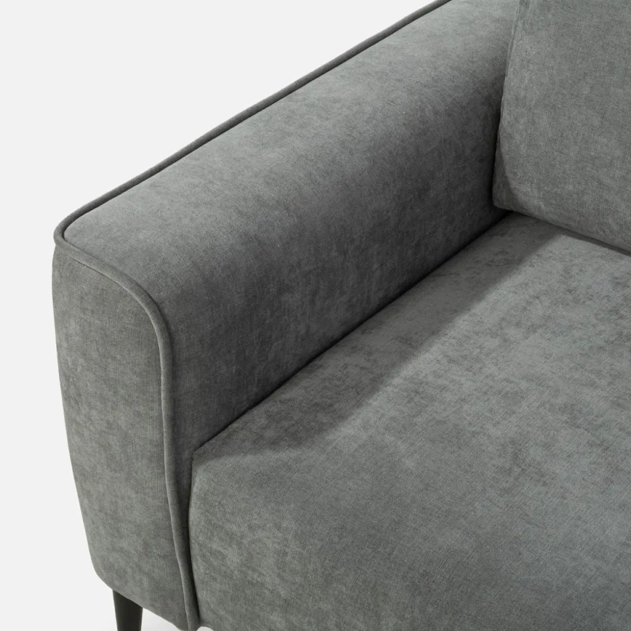 Narożnik na wysokich nóżkach rozkładany CUSTOM III prawy