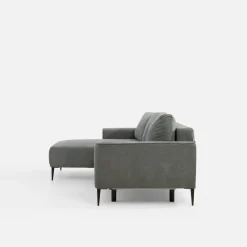 Narożnik na wysokich nóżkach rozkładany CUSTOM III lewy