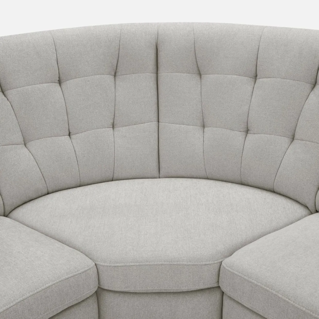 Narożnik pikowany beżowy SCANDI lewy