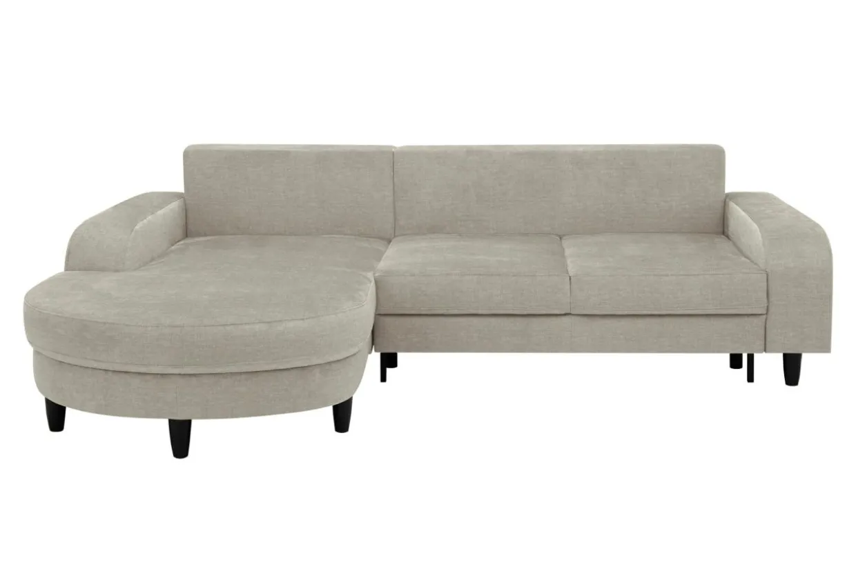 Narożnik rozkładany beżowy NAPOLI lewy